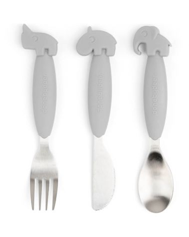 Easy grip cutlery set