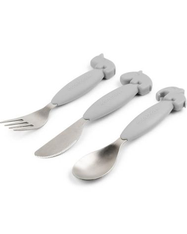 Easy grip cutlery set