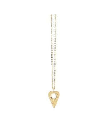 Collier LOVELY coeur ajoure