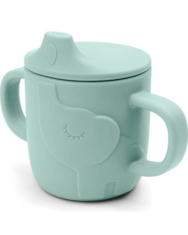 Peekaboo spout cup