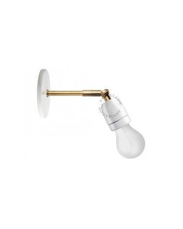 ZG lampe articulable en porcelaine blanche 036.012 w