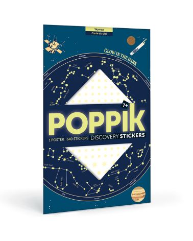 POPPIK Poster Discovery Stickers