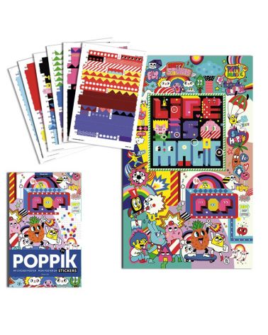 POPPIK Poster Creative Stickers