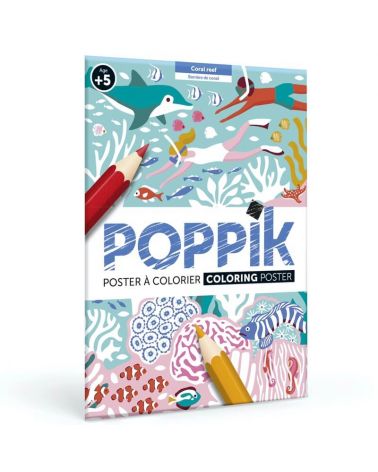 POPPIK Poster à colorier