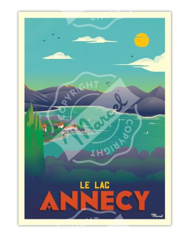 Affiche Marcel 30 x 40 cm