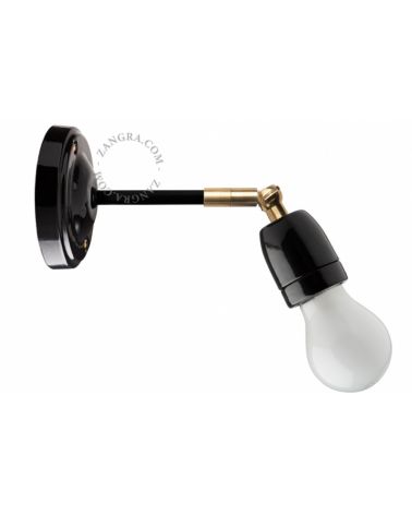 ZG lampe articulable en porcelaine noir 036.012 b