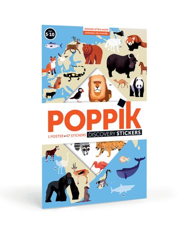 POPPIK Poster Discovery Stickers