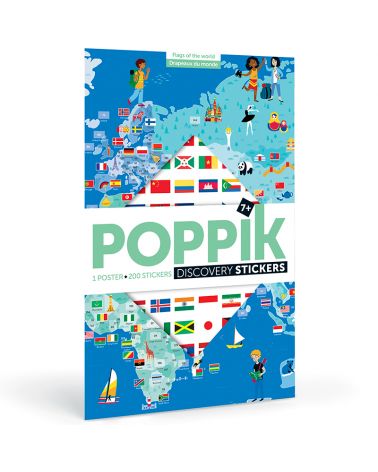 POPPIK Poster Discovery Stickers