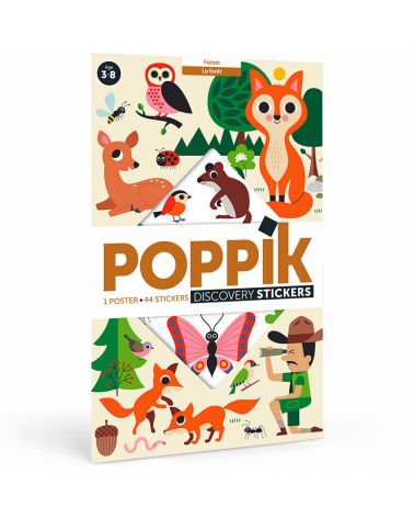 POPPIK Poster Discovery Stickers