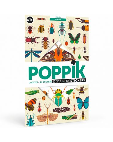 POPPIK Poster Discovery Stickers
