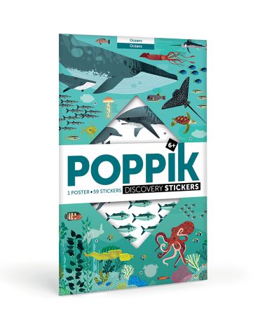 POPPIK Poster Discovery Stickers