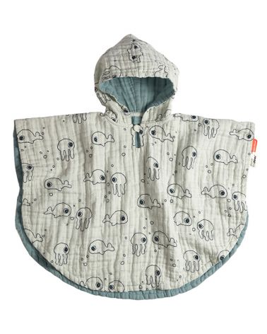 Bath hooded poncho