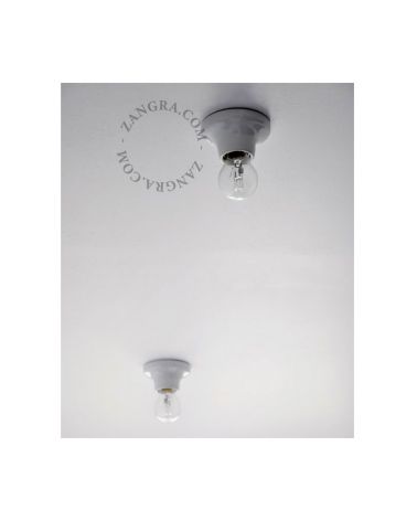 Applique porcelaine blanche 001.001