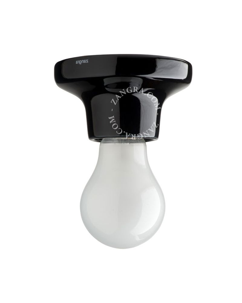 Applique porcelaine noire 001.002