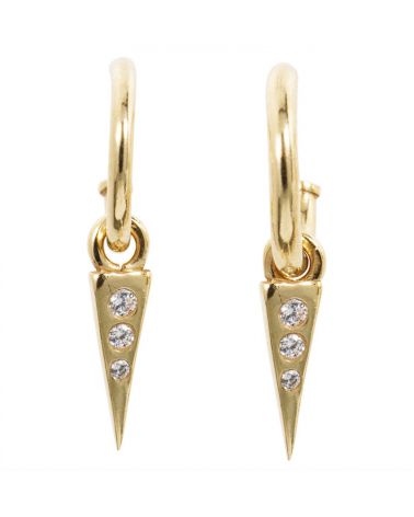 BO mini creole pointe blanc